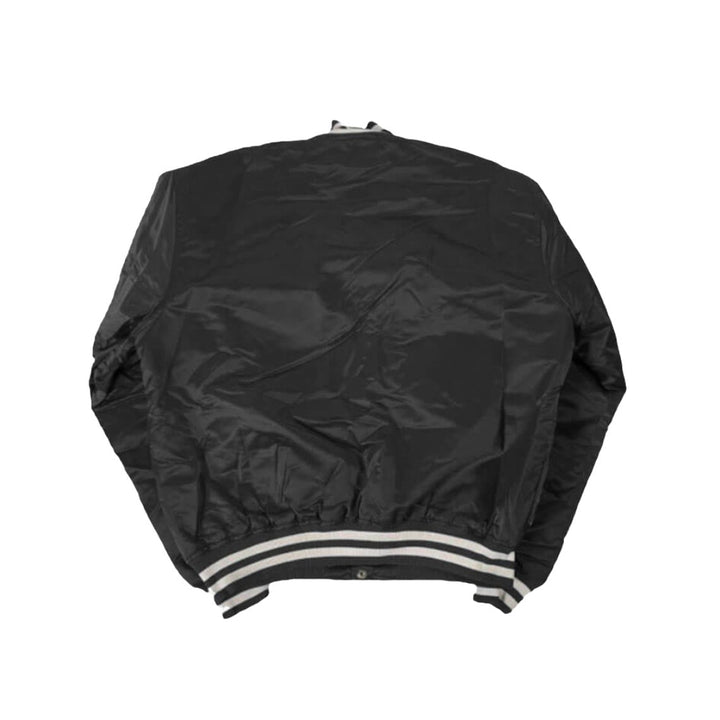 Boston Celtics Black Satin Jacket Back