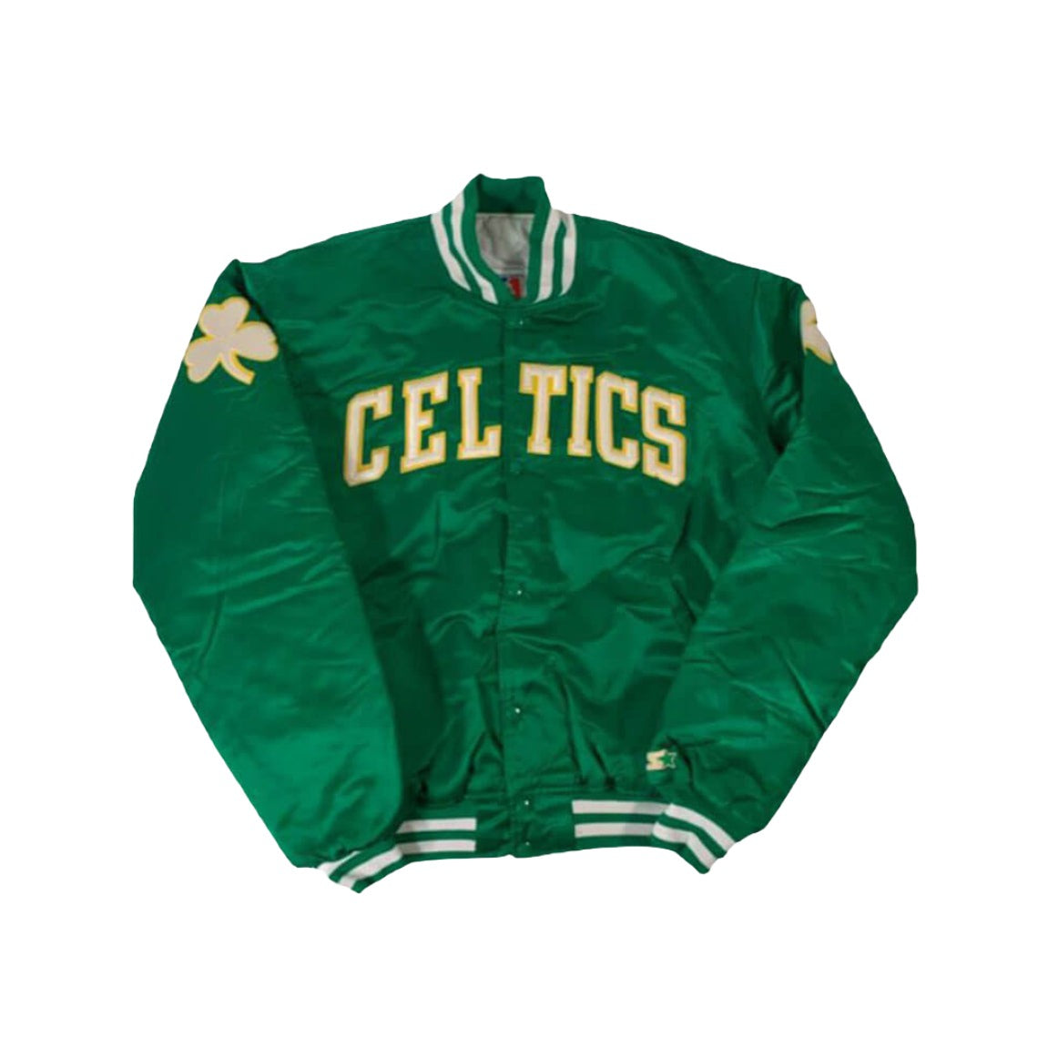 Boston Celtics Green Satin Jacket