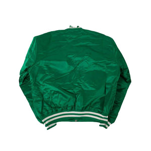 Boston Celtics Green Satin Jacket Back