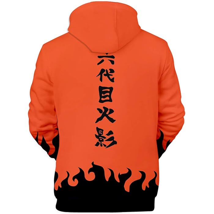  Japanese Anime NARUTO Uzumaki Pullover Sweatshirts