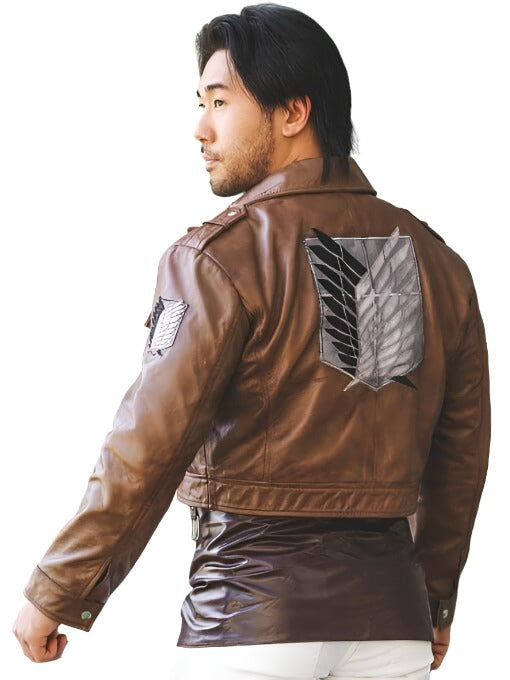 Attack on Titan Scouting Legion Leather Jacket