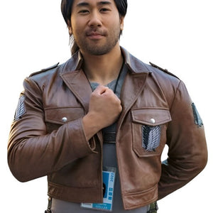 Attack on Titan Scouting Legion Leather Jacket