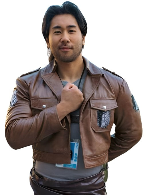 Attack on Titan Scouting Legion Leather Jacket