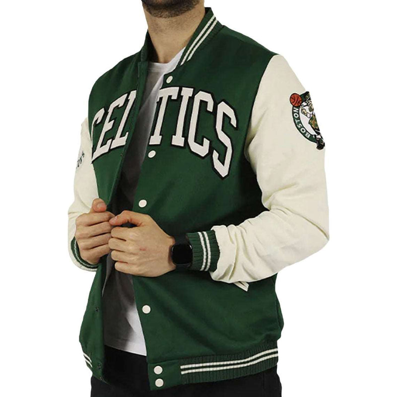 Boston Celtics Green Varsity Jacket