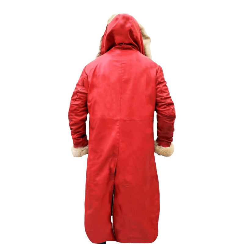 Santa Claus Leather Coat