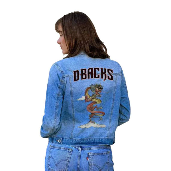 David Arizona Diamond backs Trucker Jacket back
