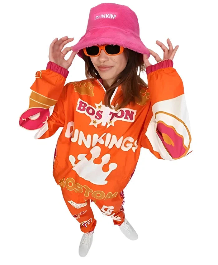Dunkin Donuts Orange Tracksuit
