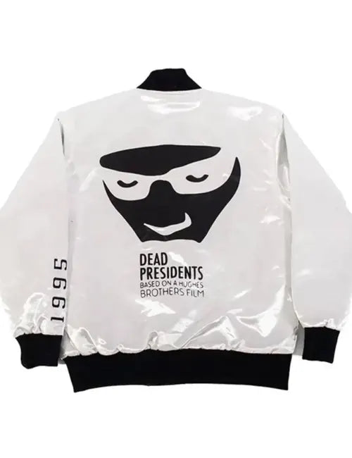 Headgear Classics Dead Presidents White Satin Jacket