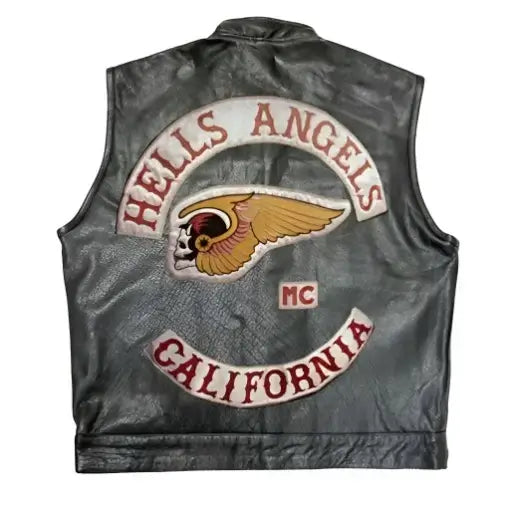 California Hells Angels Leather Vest