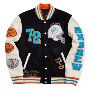 Miami Dolphins Varsity Jacket