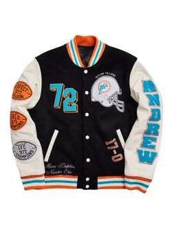 Miami Dolphins Varsity Jacket