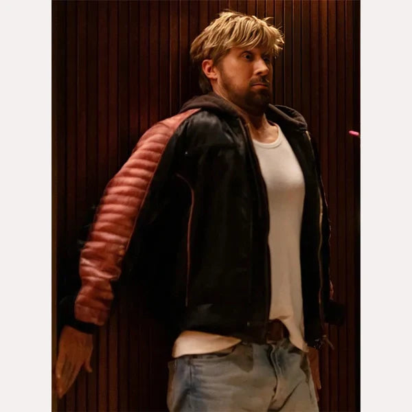 Ryan Gosling Miami Vice Black Leather Jacket
