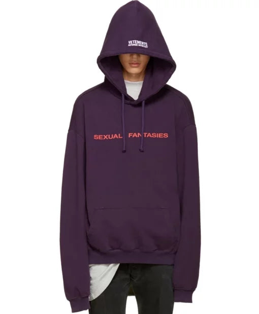 Vetements Sexual Fantasy Hoodie