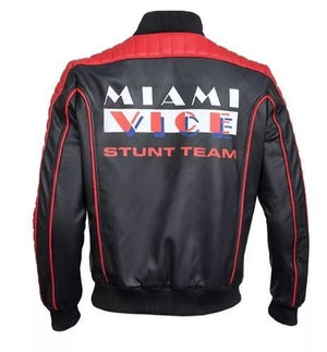 Ryan Gosling Miami Vice Black Leather Jacket - HNA Jackets 