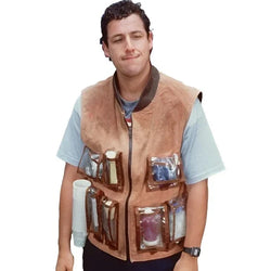 Adam Sandler Waterboy Costume, HNA Leather, Cotton vest, adam-sandler-waterboy-costume, Cotton vest, fashion, hnafashiom, hoodies, Marco Jacket Common Market, Style, Trending Now