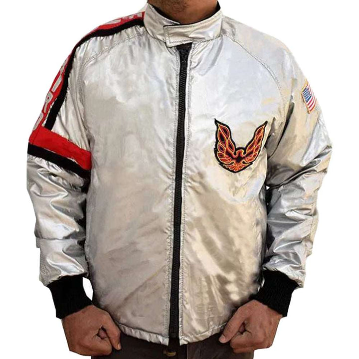 Hooper Burt Reynolds Silver Satin Jacket