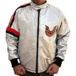 Hooper Burt Reynolds Silver Satin Jacket